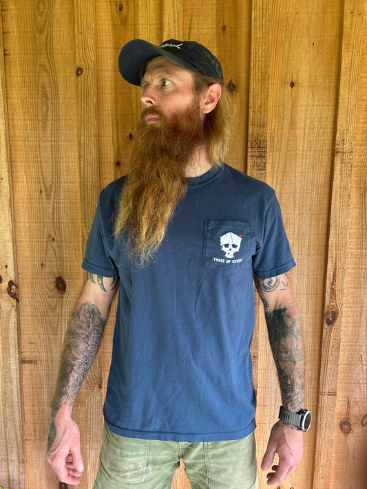 Blue Don't Die In The Chair T-Shirt