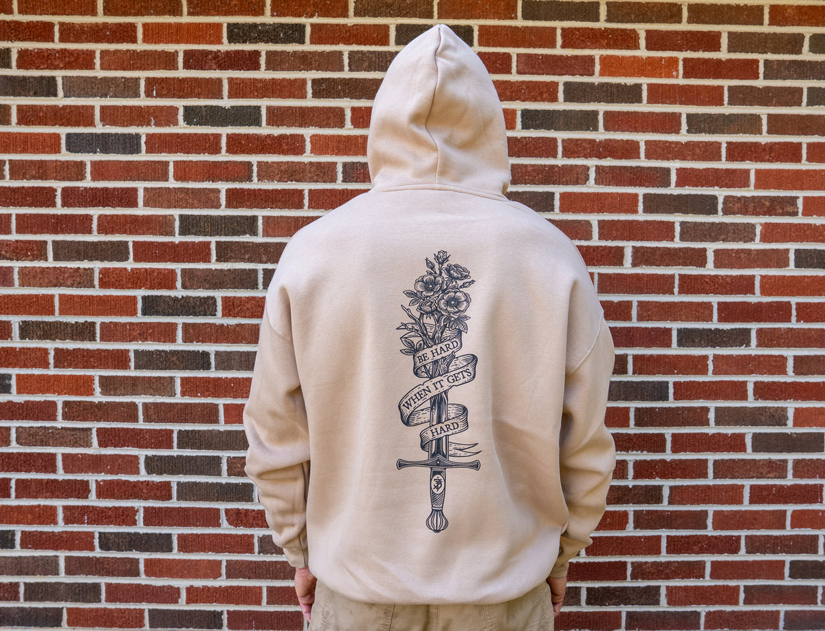 Be Hard When It Gets Hard BARBELL Hoodie